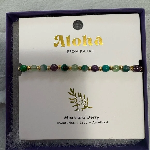 Aloha Multicolor Beaded Bracelet - Picture 2 of 3